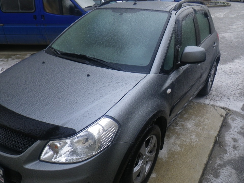 А наутро выпал снег. После долгого дождя) — Suzuki SX4 (1G)