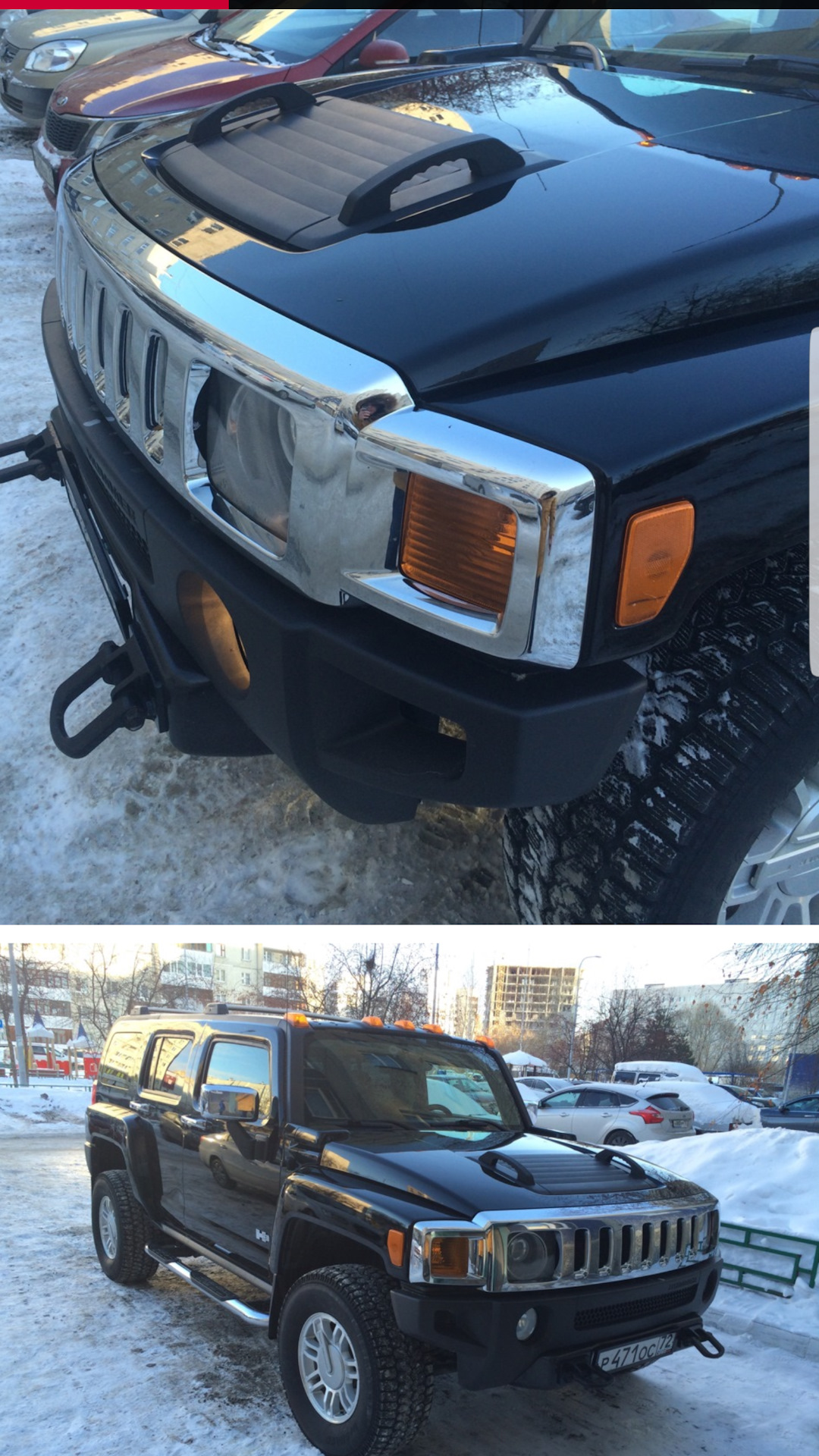 Как снять накладку капота хаммер h3 Ручки на капот - Hummer H3, 3,7 л, 2007 года аксессуары DRIVE2