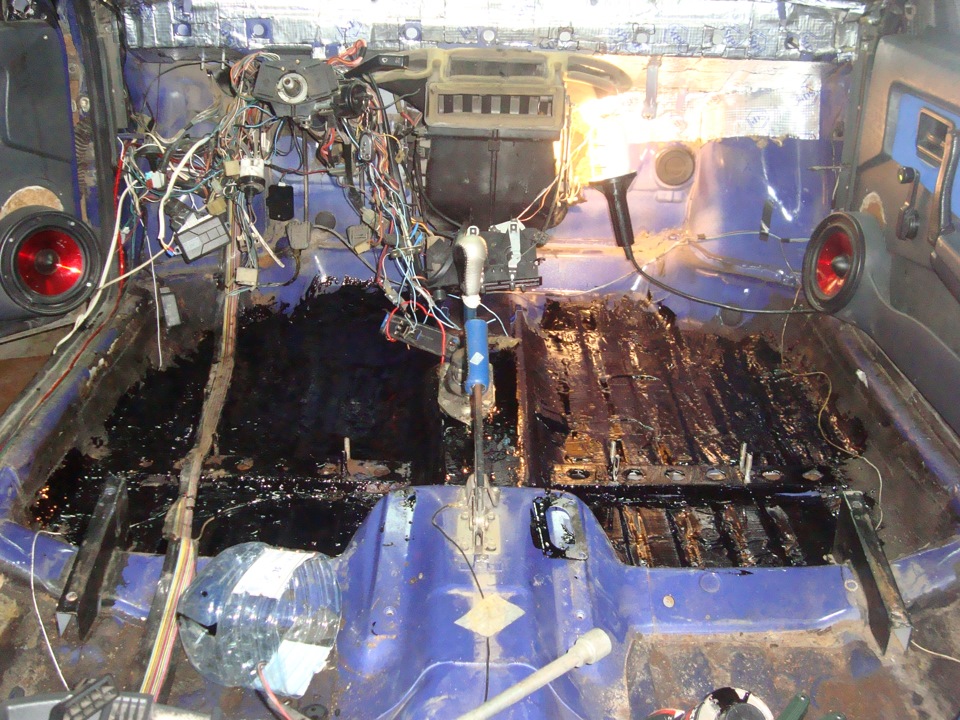 Снятие панели, гниль и мовиль) — Lada 2109, 1,5 л, 1998 года | своими ...