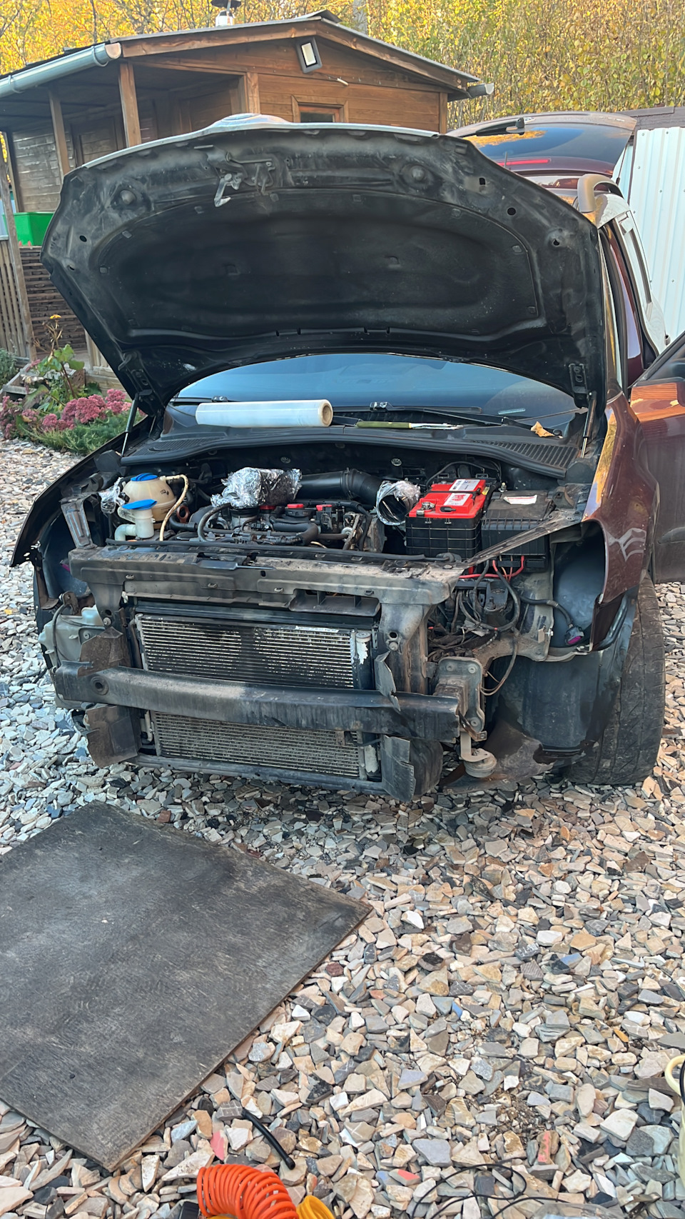 ТО и замена маслоохладителя двигателя+ замена антифриза — Skoda Yeti, 1 ...