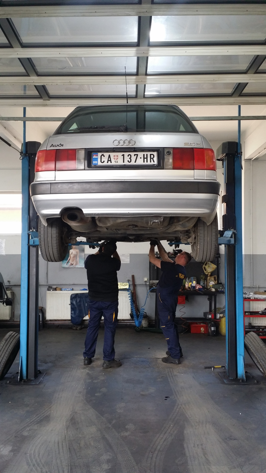 Замена сайлентблоки рулевых тяг, сайлентблоки передних рычагов, шпильки ...