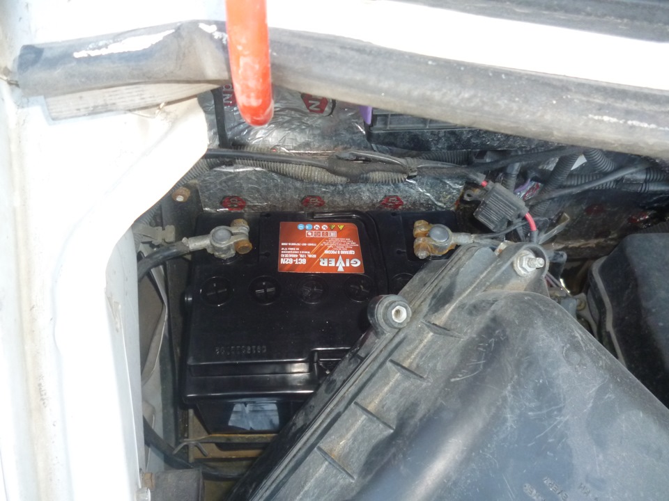 Аккумулятор умер, да здравствует аккумулятор. — ГАЗ Газель, 4 л, 2004 ...