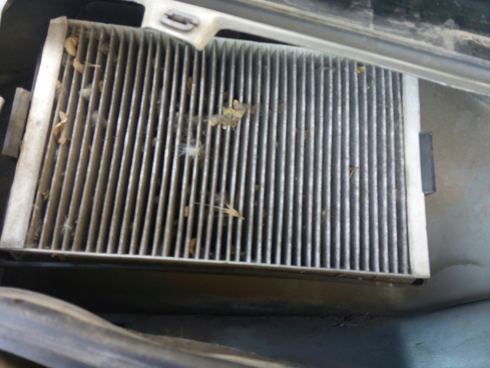 Фильтр салона. — Lada Калина Хэтчбек (1G), 1,6 л, 2008 года ...