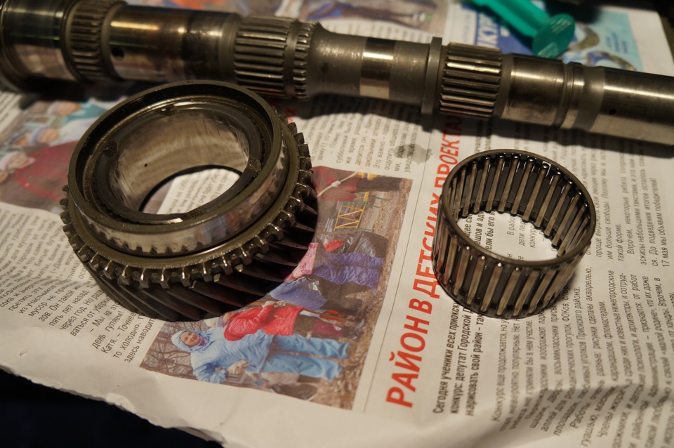 Отчёт по переборке MКПП w58/w57 часть 5 Сборка вторичного вала — Lexus ...