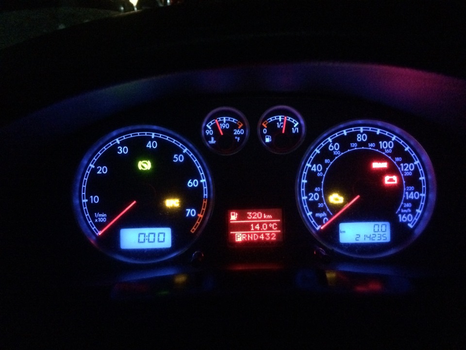 Наконец) поменял дамп приборки) — Volkswagen Passat B5, 1,8 л, 2004 ...