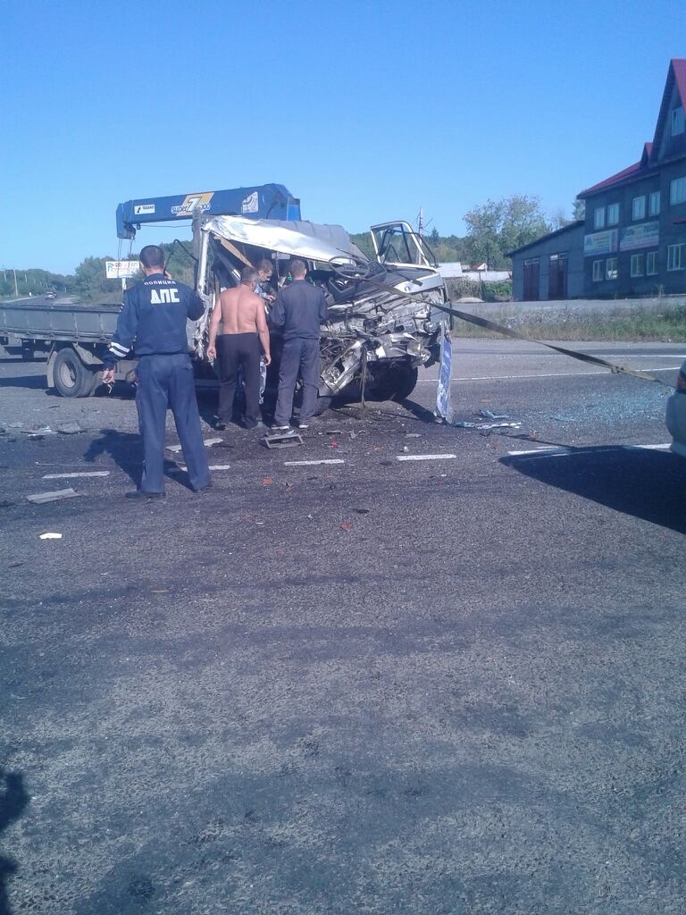 13.09.2015г. М60/А370. 533км. Пост ДПС. Спасск-Дальний. — Сообщество  «Грузовики и Автобусы» на DRIVE2