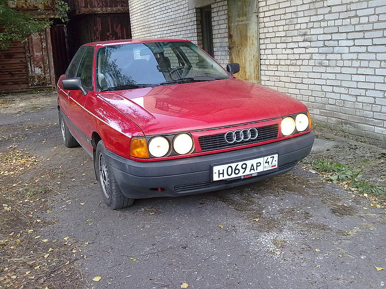 Линзы (оптические элементы) для автомобиля AUDI 80 (89, 89Q, 8A, B3) 06.86 - 10.91