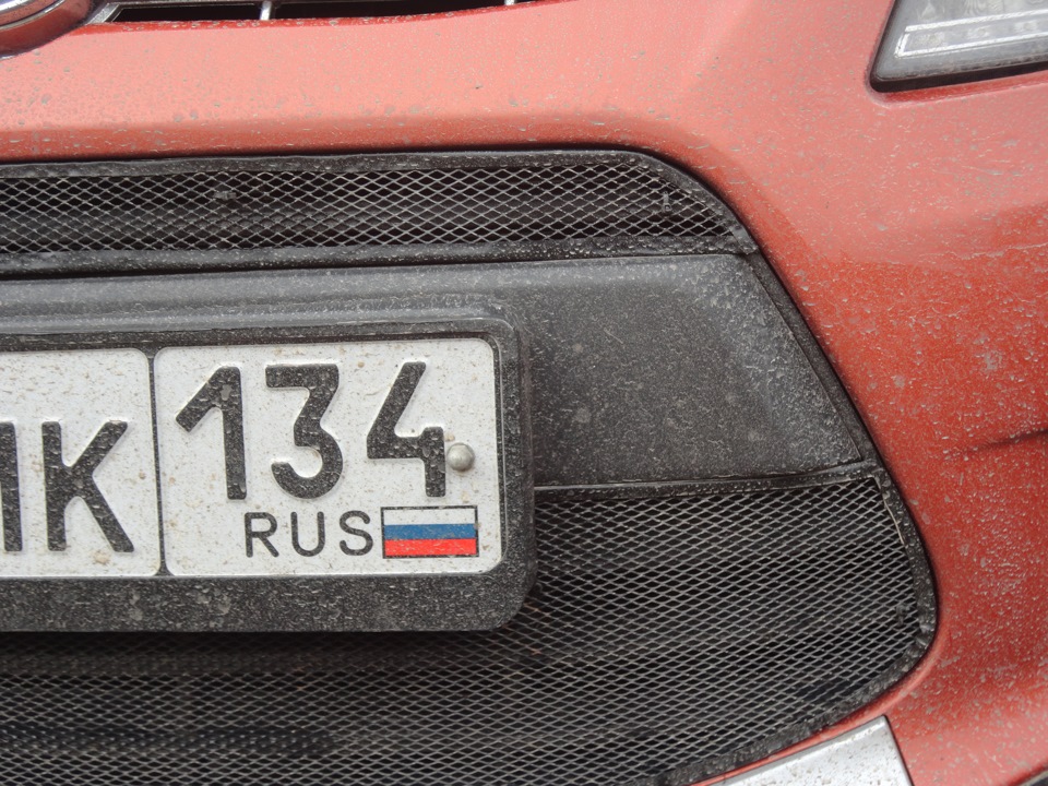 сетка в бампер 2 — Lifan X50, 1,5 л, 2015 года | другое | DRIVE2