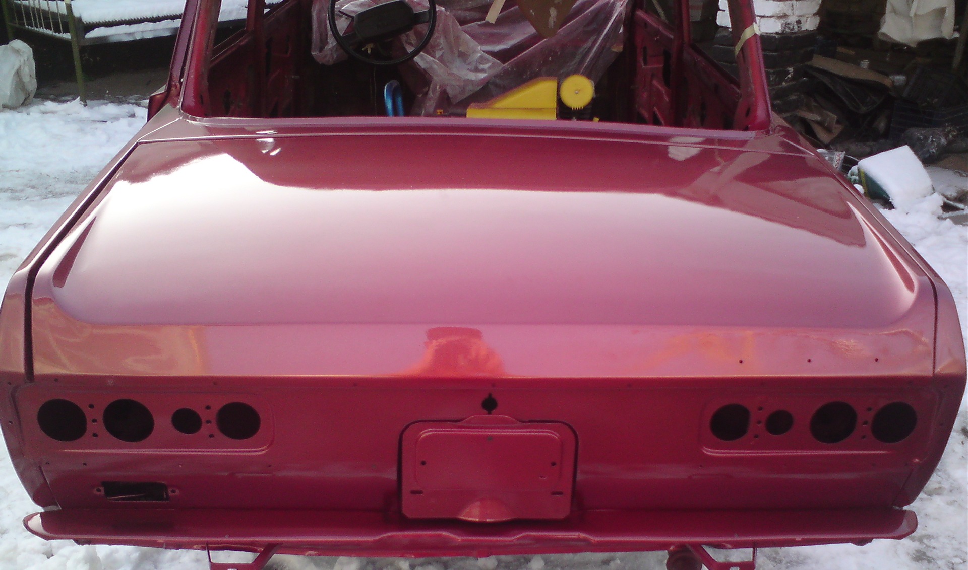 После покраски — Москвич 2140, 1,8 л, 1984 года | кузовной ремонт | DRIVE2