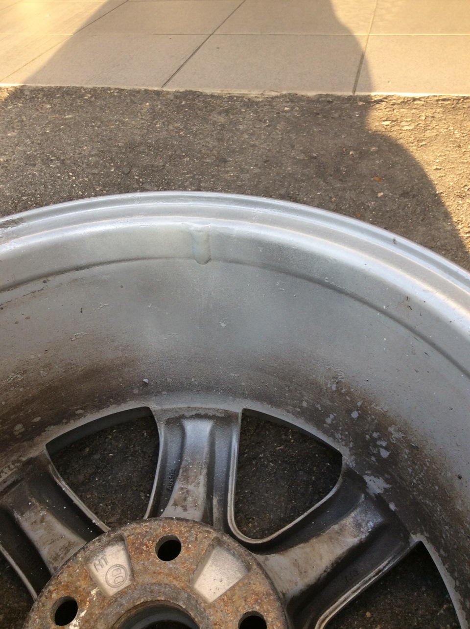 Треснул литой диск — Volkswagen Passat Variant (B5), 1,8 л, 2000 года ...