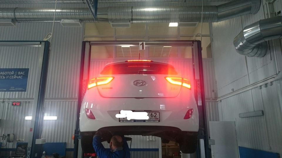 ТО-4 (60 000) — Hyundai i30 (2G), 1,6 л, 2012 года | визит на сервис ...