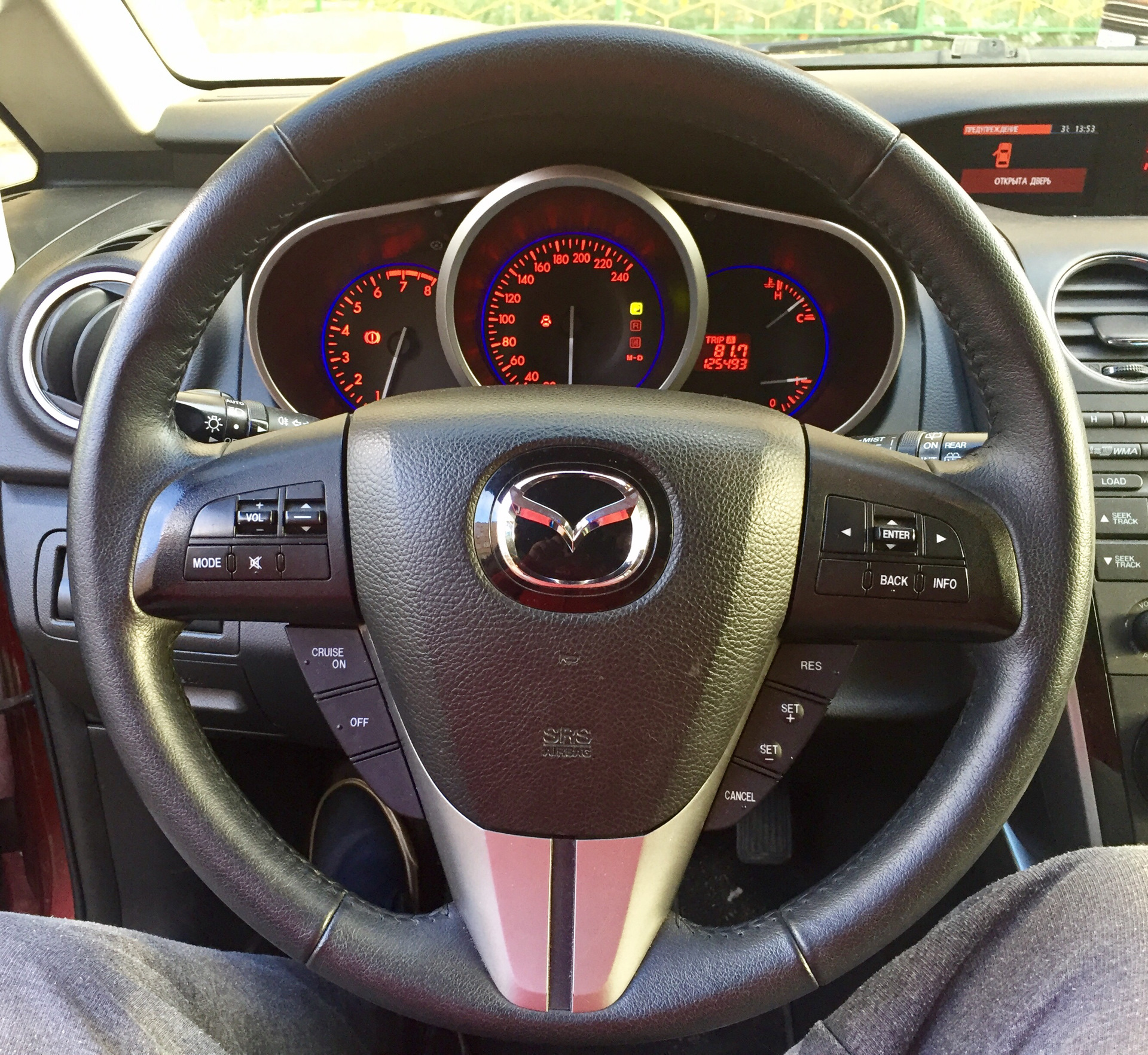 руль mazda cx-7