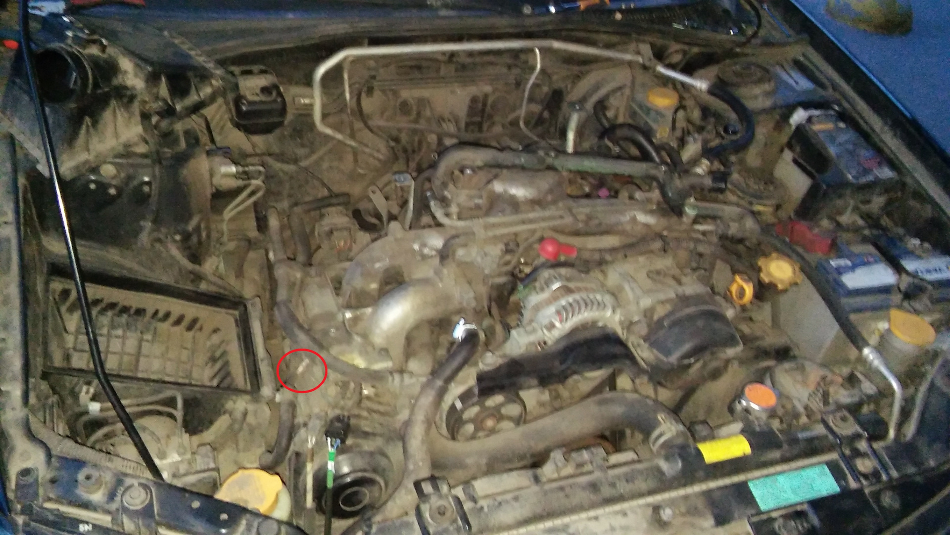 Avcs клапан субару где находится Чистка клапанов avcs. - Subaru Impreza (GD, GG), 2 л, 2007 года своими руками DR