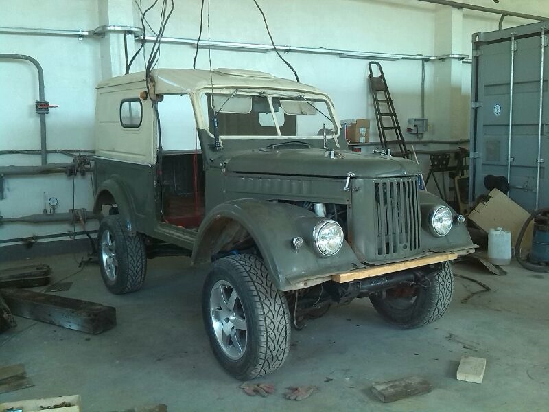 Фото газ 69 своими руками Работа началась - ГАЗ 69, 4 л, 1959 года визит на сервис DRIVE2