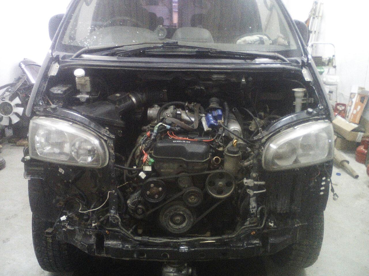 Свап двигателя митсубиси делика. Делика кирпич на 1jz. Свап делики. Свап 1jz mitsubishi delica p25w. Замена двигателя на контрактный.