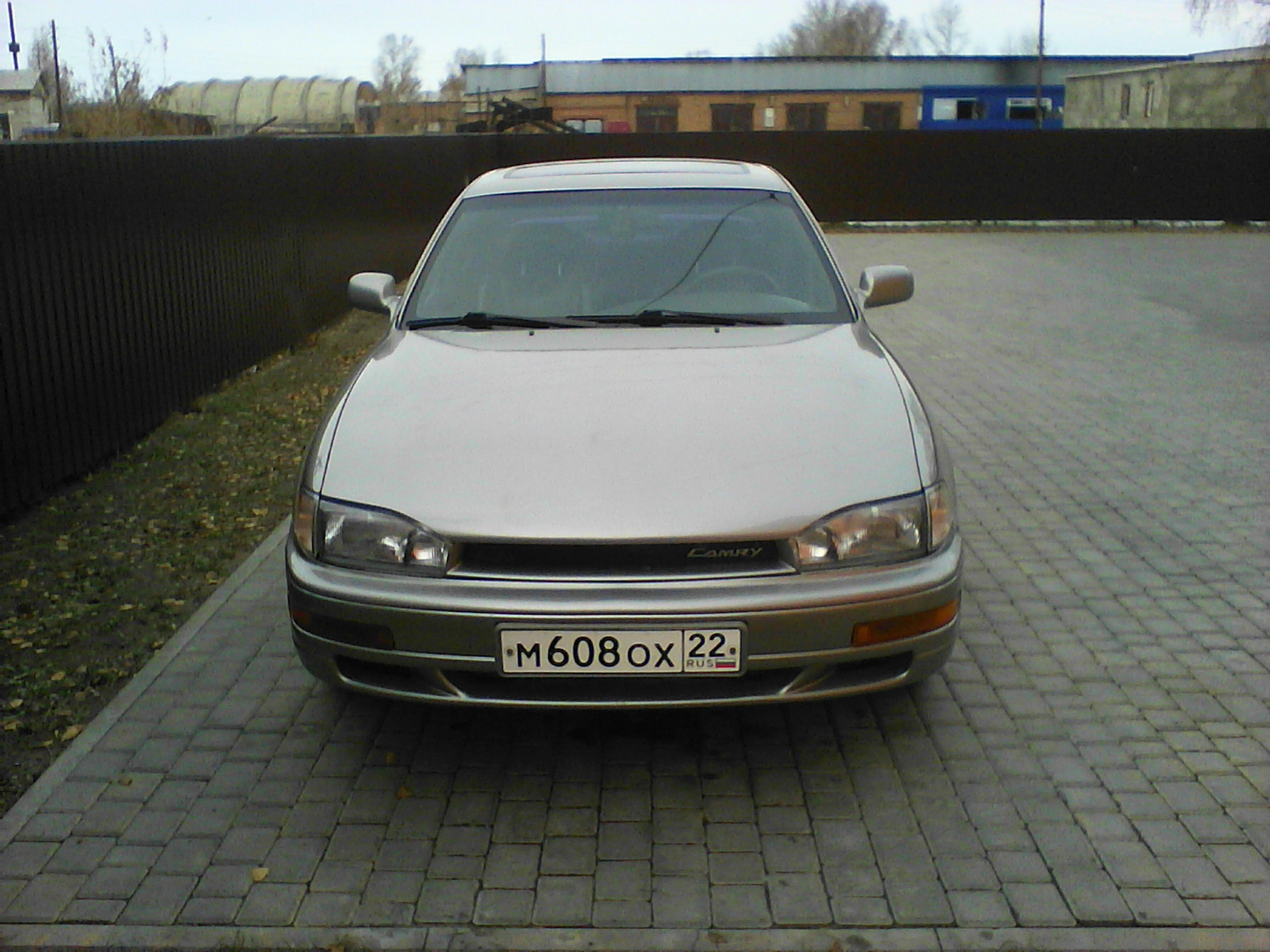 Габариты с янтарными светоотражателями — Toyota Camry (XV10), 3 л, 1995 ...