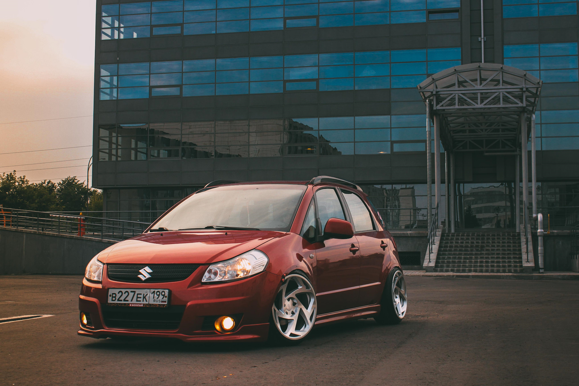 Suzuki sx4 Rally car