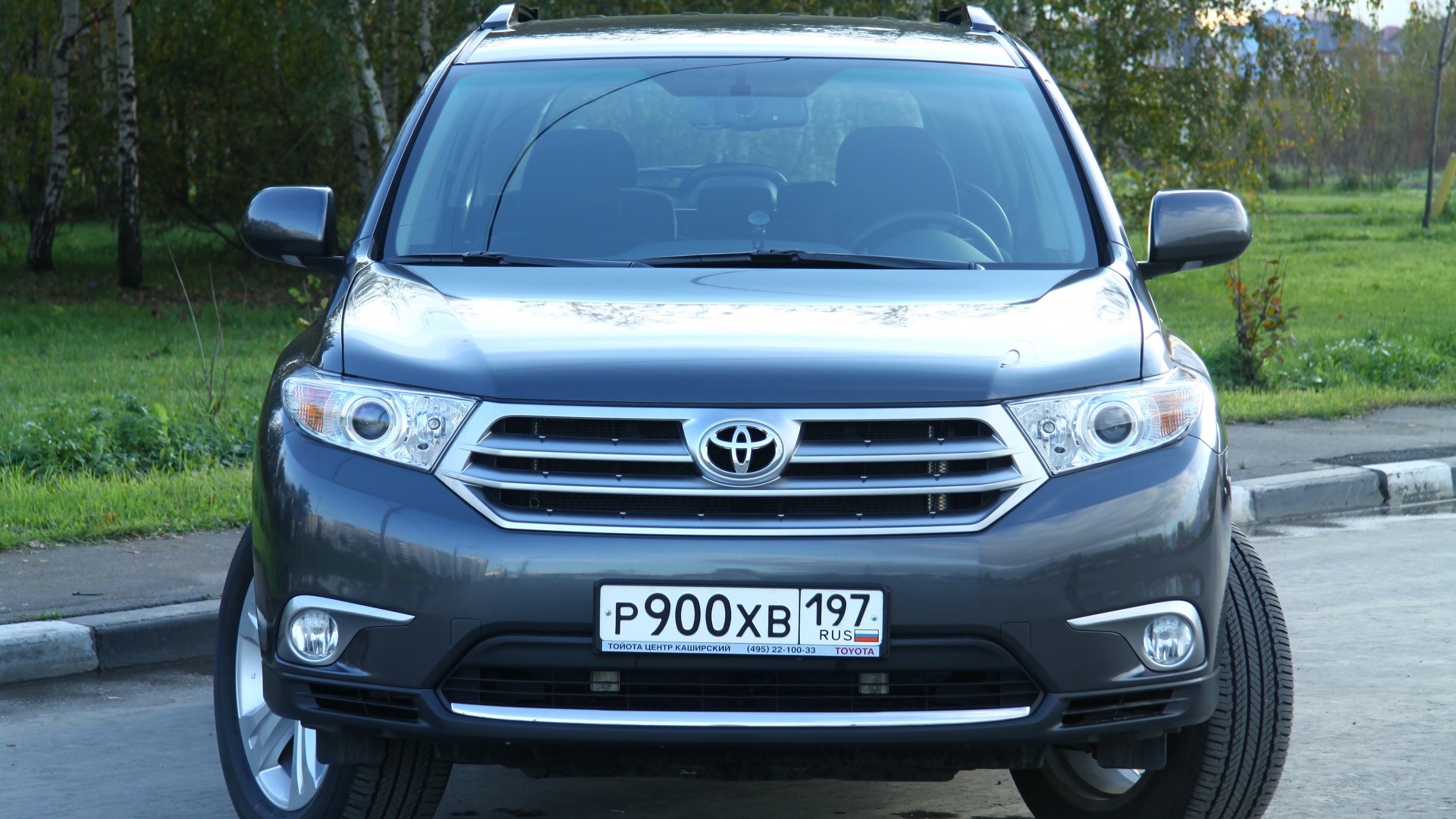 Toyota Highlander (XU40) 3.5 бензиновый 2012 | Пепельно-серый металлик на  DRIVE2