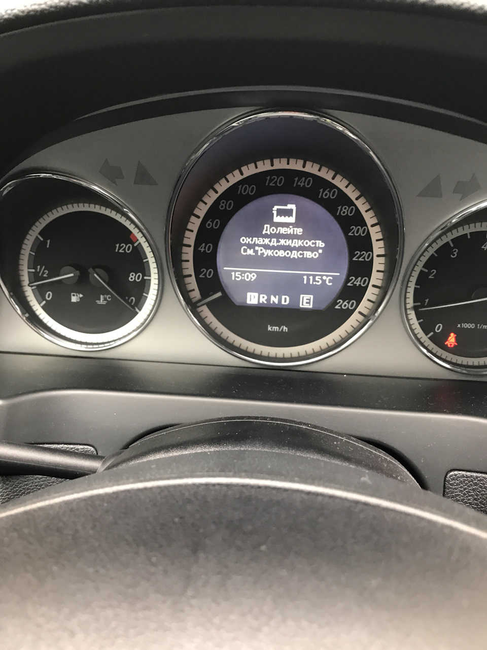 Какой антифриз доливать ? — Mercedes-Benz C-class (W204), 1,8 л, 2010 ...