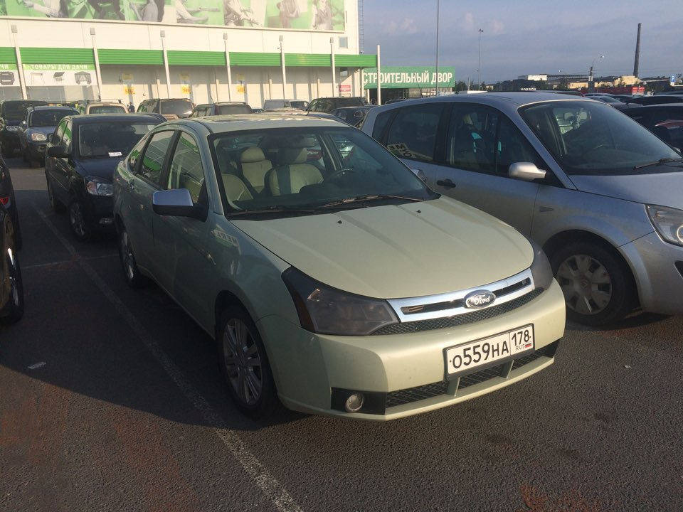 Форд фокус Американ car — Ford Focus Sedan I, 2 л, 2001 года ...