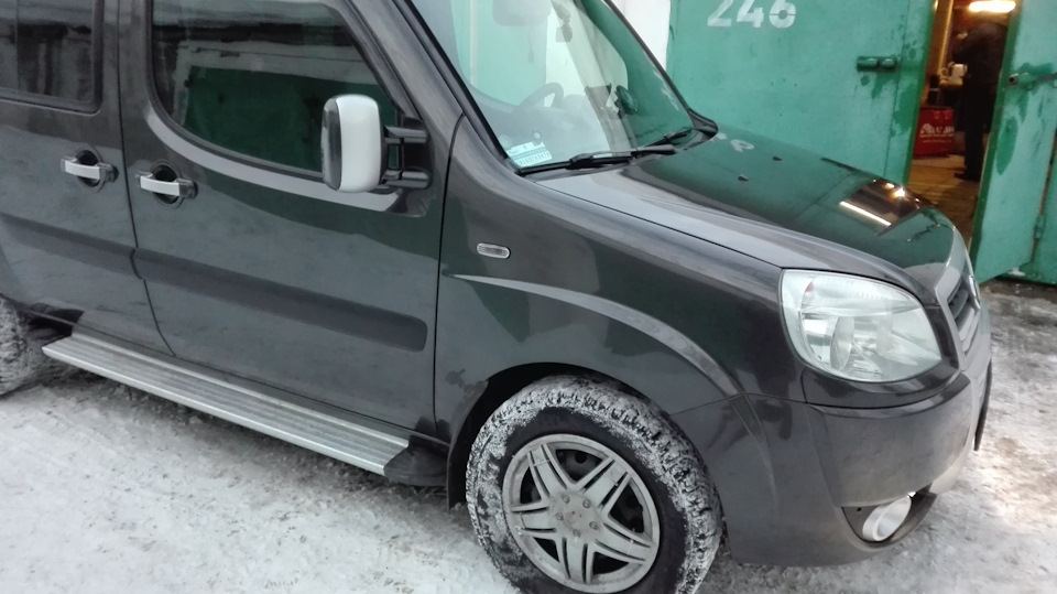 Рихтовка крыла — FIAT Doblo (1G), 1,3 л, 2009 года | своими руками | DRIVE2