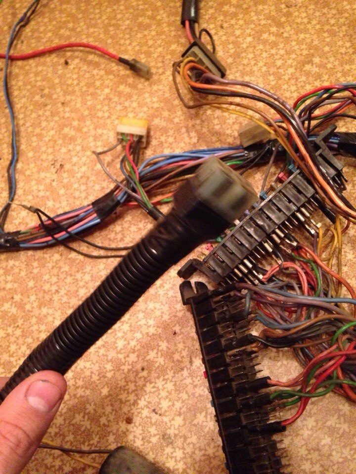 проводка — ГАЗ Газель, 2,5 л, 1997 года | своими руками | DRIVE2