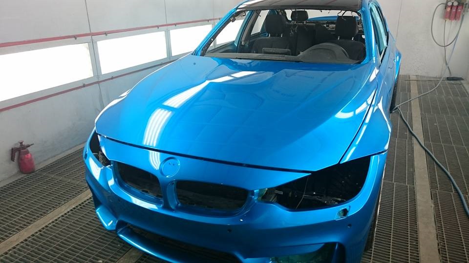 Какой краской красят bmw на заводе