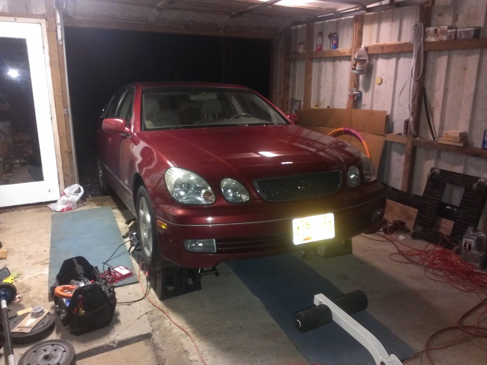 Кривые колеса, вибрации, пробитый глушак и немного колхоза :) — Lexus ...