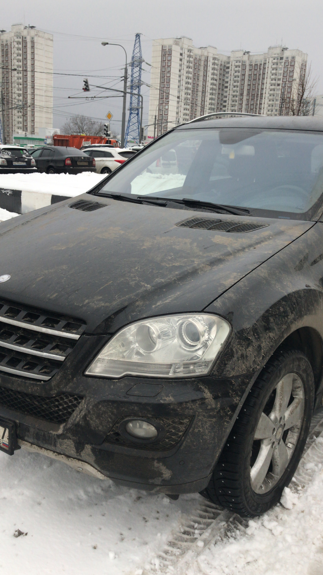 Поломка! Загорелся 🔥 значок аккумулятора — Mercedes-Benz M-Class (W164 ...