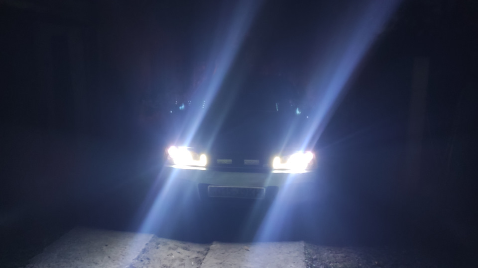 Led в би линзы Н1/8000к/20000Lm/110w — Lada 21093, 1992 года ...