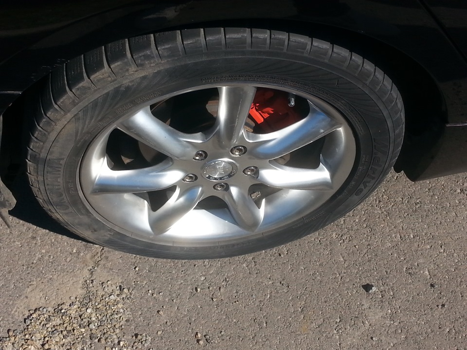 Суппорта в красный. — Mazda 6 (2G) GH, 1,8 л, 2009 года | тюнинг | DRIVE2