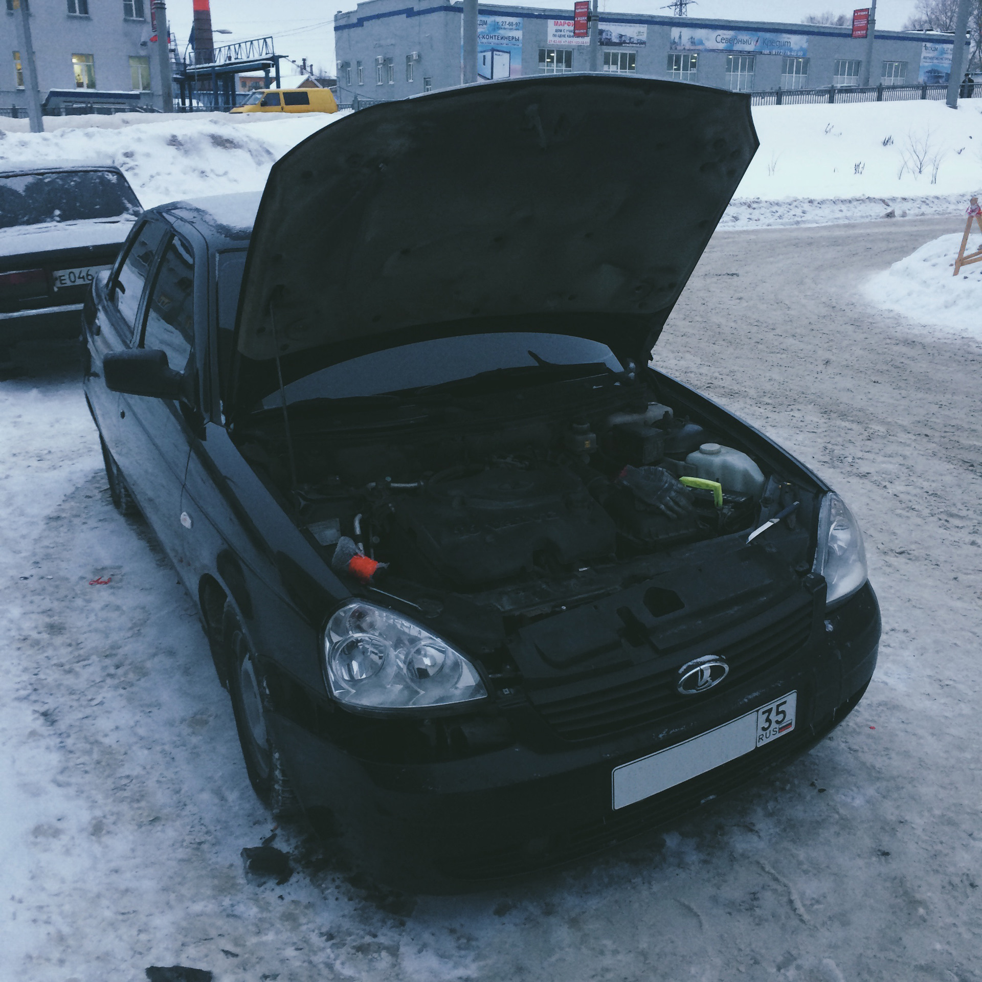 2. Пневмо-гудок. — Lada Приора седан, 1,6 л, 2017 года | тюнинг | DRIVE2