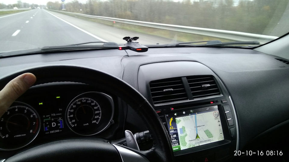 Расход топлива — Mitsubishi ASX, 1,8 л., 2010 года | наблюдение | DRIVE2