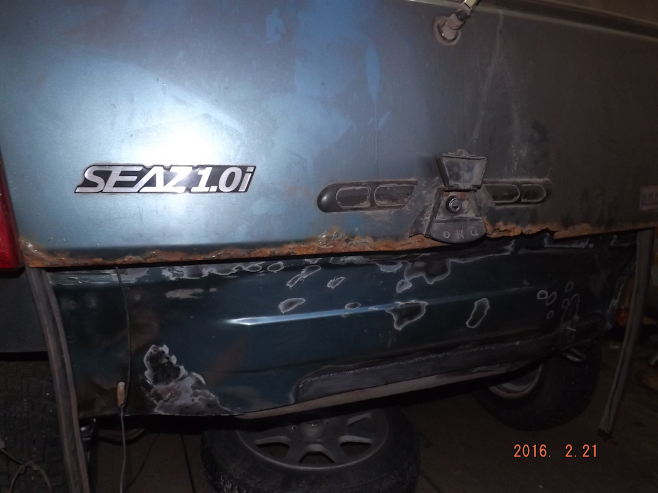 Антикор и его действие. — СеАЗ 11116 Ока, 1 л, 2008 года | прикол | DRIVE2