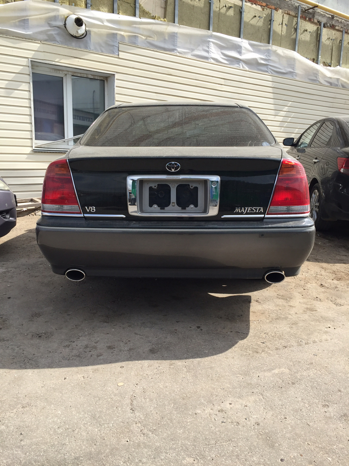 Выхлоп — Toyota Crown Majesta (S170), 4 л, 2003 года | тюнинг | DRIVE2