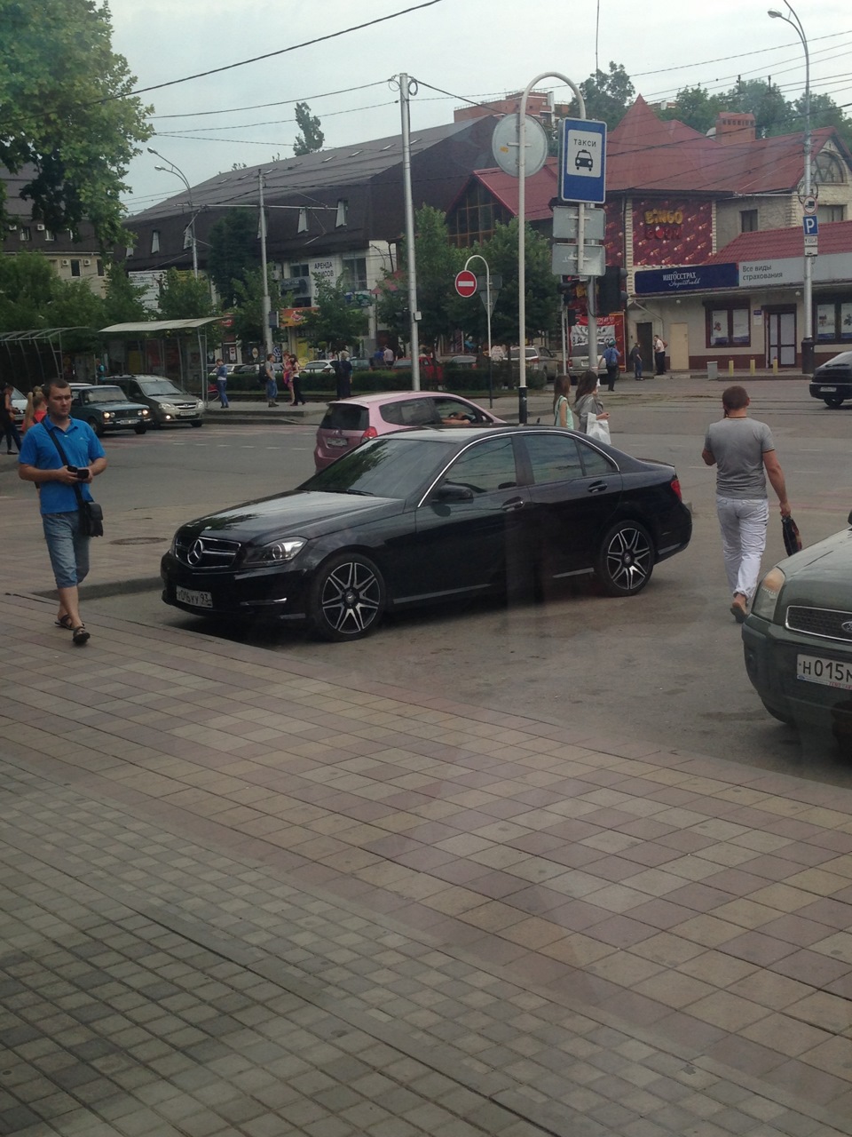 Решетка — Mercedes-Benz C-Class (W204), 1,6 л, 2013 года | тюнинг | DRIVE2