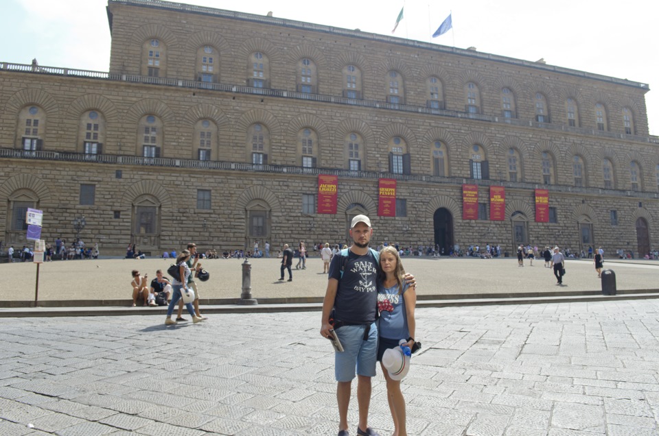 Дворец Питти (Viale della Meridiana) — Skoda Octavia A7 Mk3