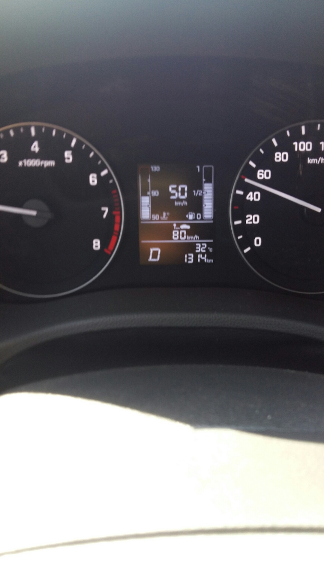 Расход топлива Трасса — Hyundai Creta (1G), 2 л, 2017 года | обкатка ...