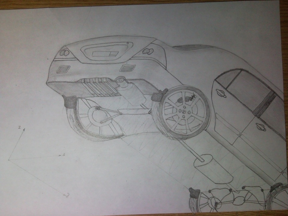 Изготовление диффузора заднего бампера — Сообщество «Mitsubishi Lancer ...