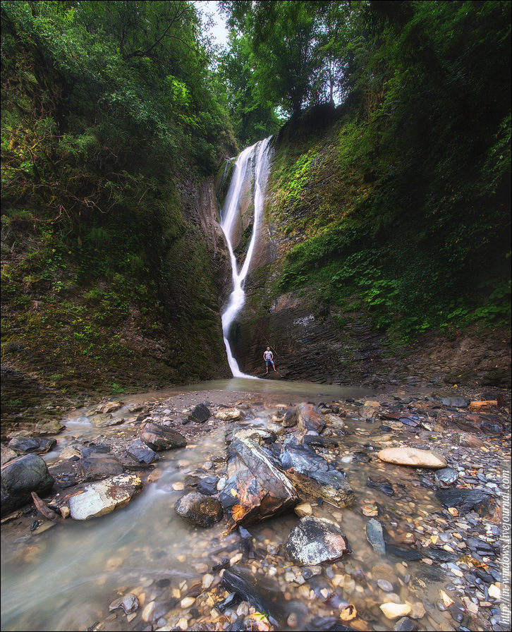 Ореховские водопады сочи фото