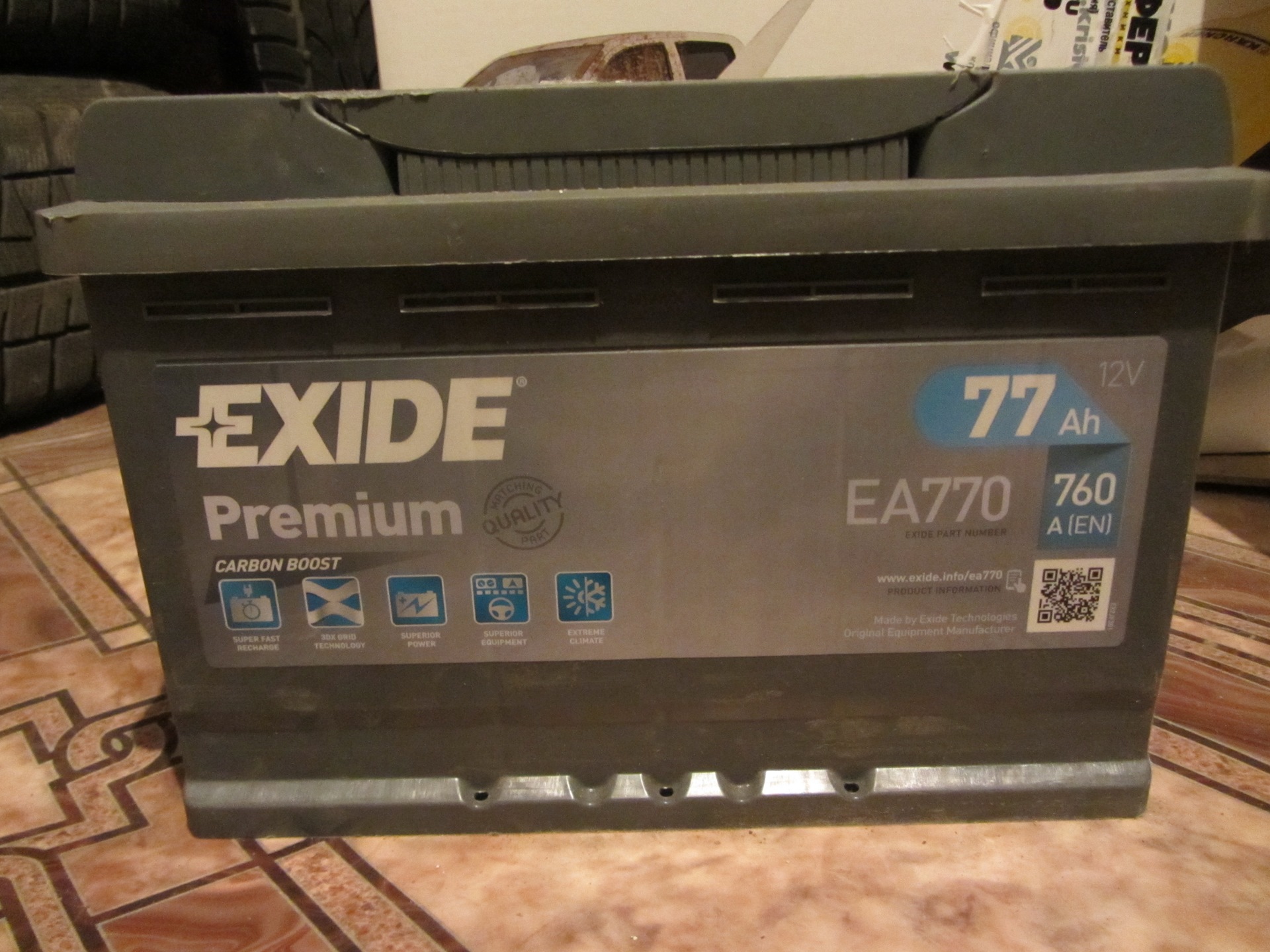 Аккумулятор Exide Premium Ea770 Купить