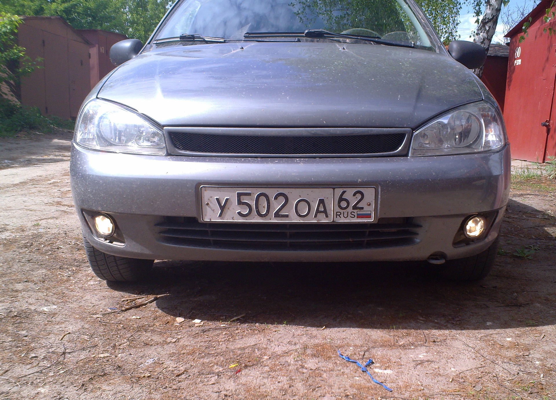 Противотуманки — Lada Калина седан, 1,6 л, 2007 года | аксессуары | DRIVE2