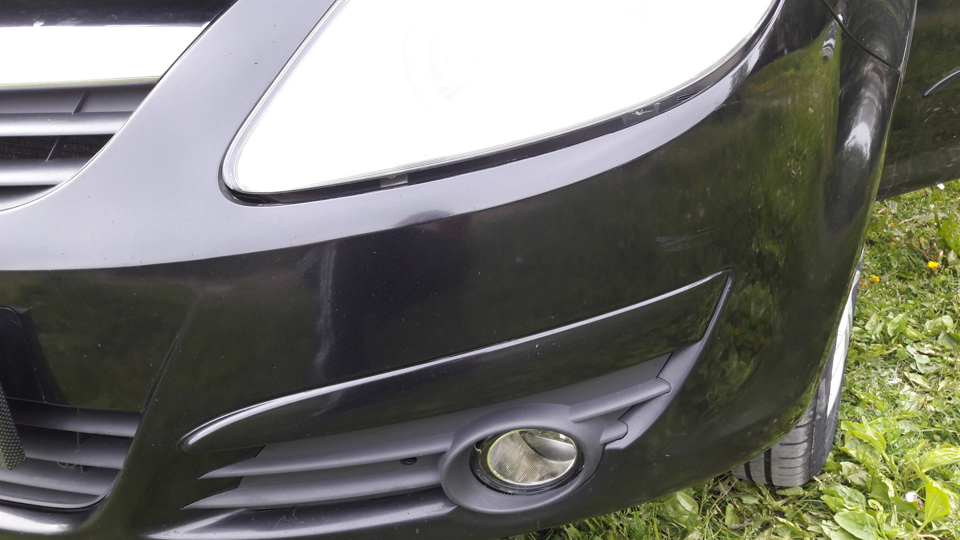 Полировка вручную. — Opel Corsa D, 1,2 л, 2006 года | своими руками ...