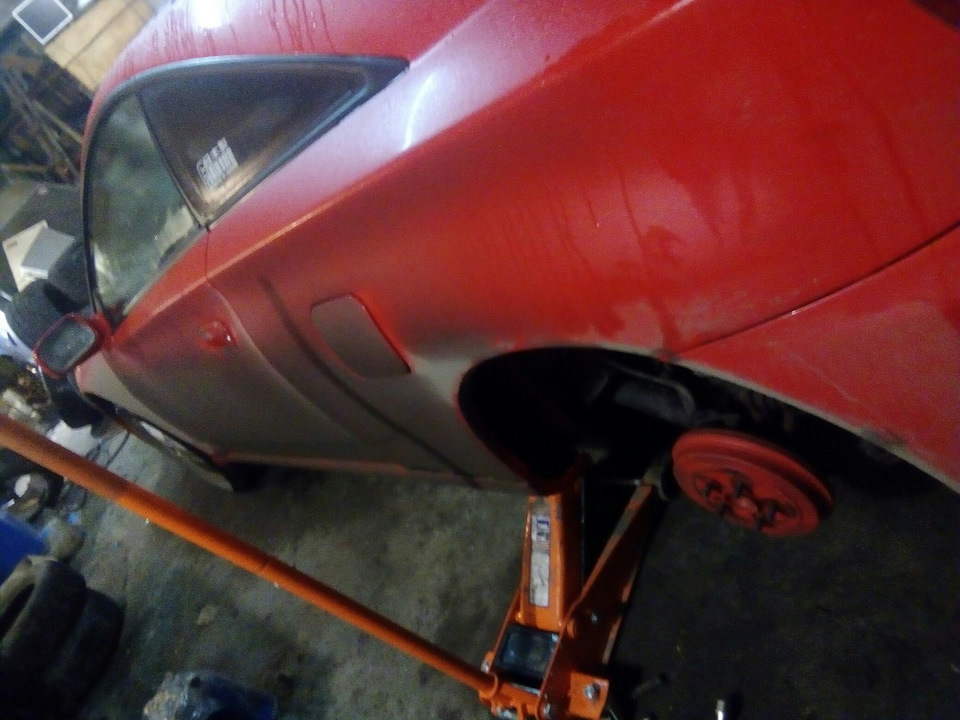 Зима близко! Шиномонтаж и замена масла — Toyota Celica (230), 1,8 л ...