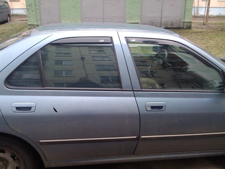 шторки — Peugeot 406, 2 л, 2000 года | стайлинг | DRIVE2