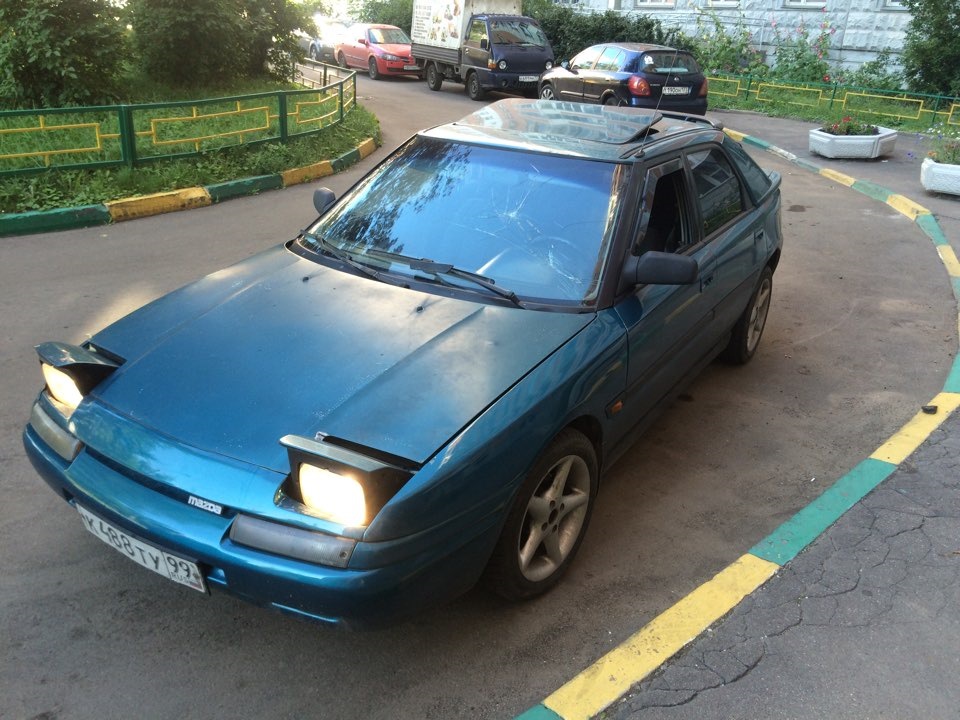 Mazda 323bg камуфляж