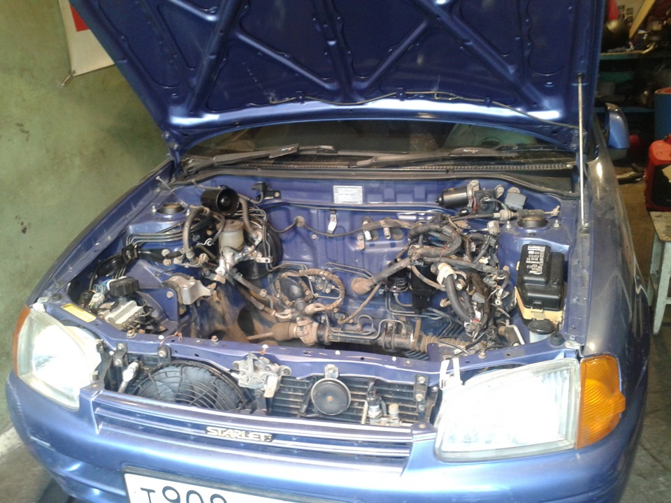 Маршрутка здравствуй! — Toyota Starlet (90), 1,3 л., 1997 года ...