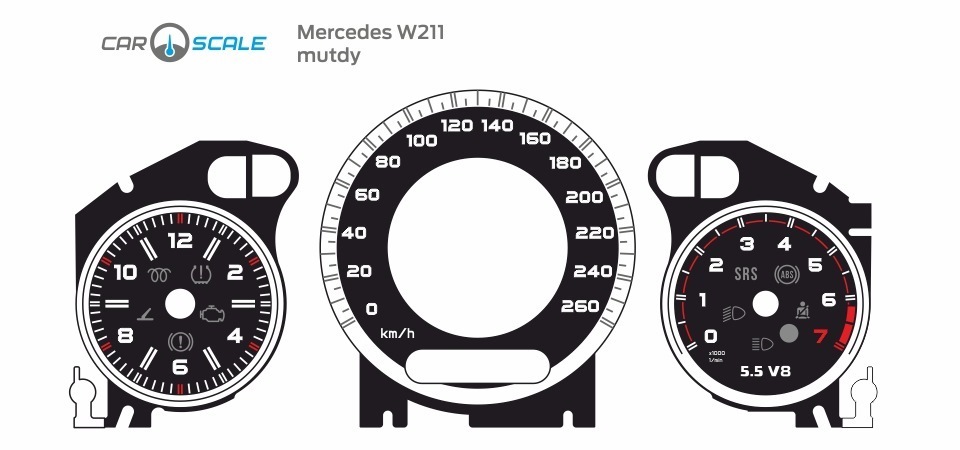 Приборная панель w211 схема