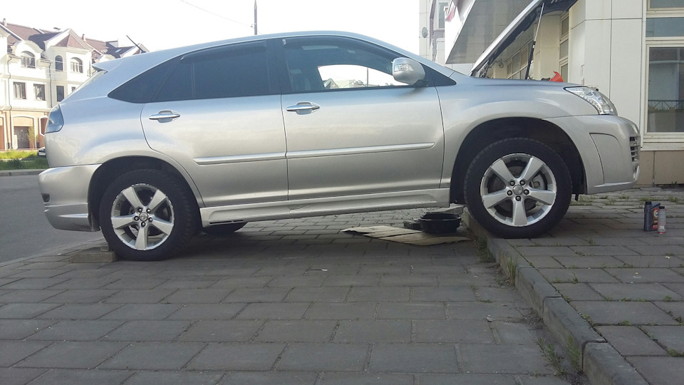 Очередная замена масла в условиях Москвы ) — Lexus RX (2G), 3,3 л, 2003 ...