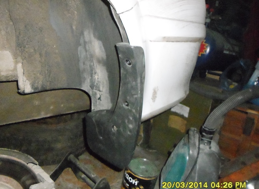 Брызговики — Opel Astra H, 1,3 л, 2008 года | своими руками | DRIVE2